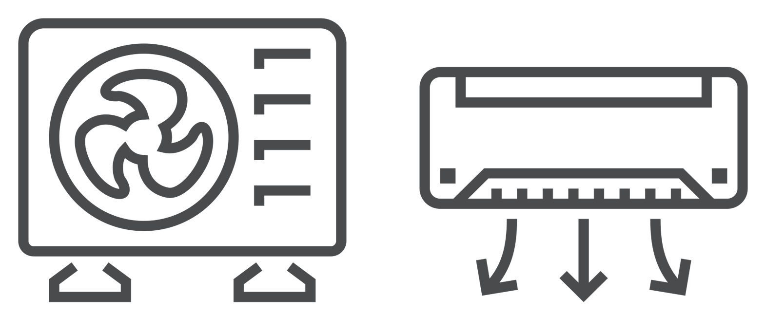 ductless ashp components