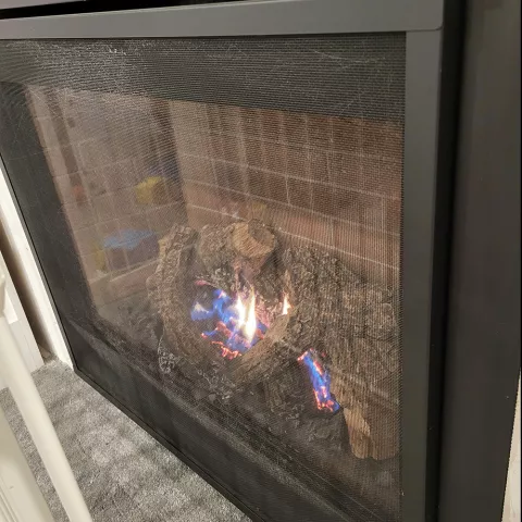 Gas fireplace