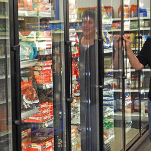 Bonnie, grocery store owner in Clinton, MN