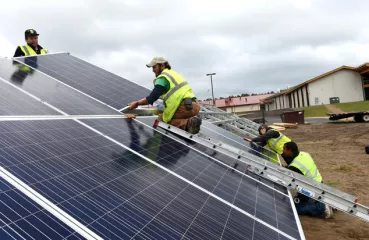 llbo solar installation