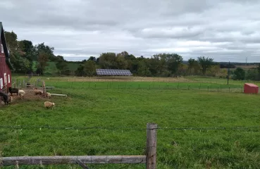 solar in the field