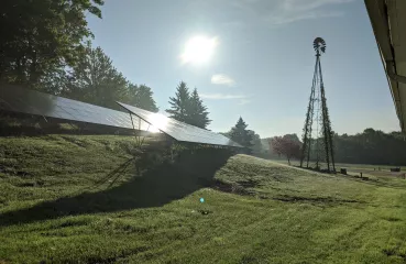 solar and pump