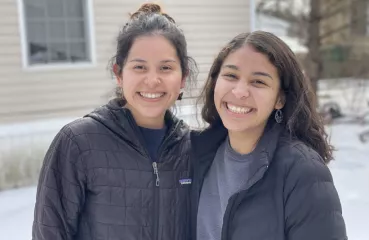 Clarissa Guzman and Angie Orrego