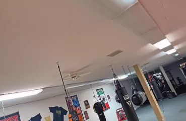 Naytahwaush Boxing Gym lighting