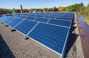 School solar installation in Minnesota | Photo by IPS Solar