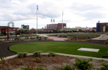 Sister City Park in Duluth, future site of public solar PV installation