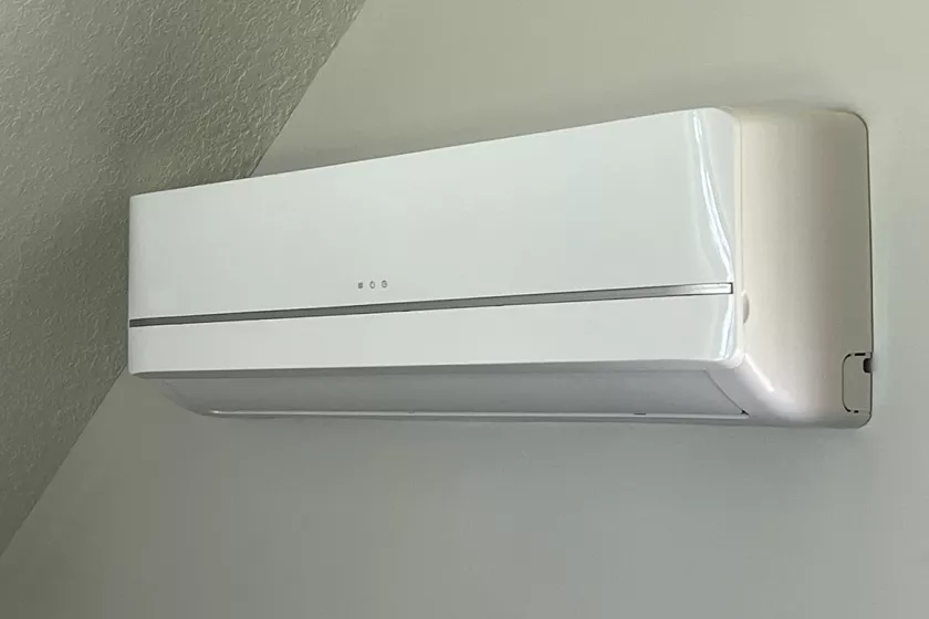 indoor unit mounted on wall